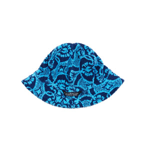 
                
                    Load image into Gallery viewer, Marine Serre Oriental Towels Bell Hat In Blue - CNTRBND
                
            