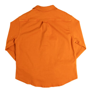MARNI Garment-Dyed Shirt In Orange - CNTRBND