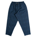 MARNI Plaid Trousers In Blue - CNTRBND