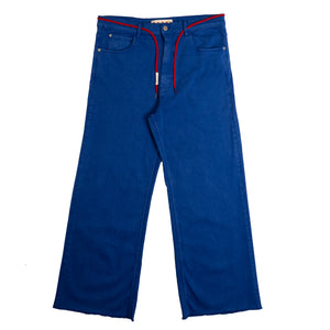 MARNI Garment-Dyed Flared Jeans In Blue - CNTRBND
