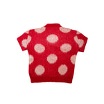 MARNI Polka Dots Mohair Jumper In Red - CNTRBND