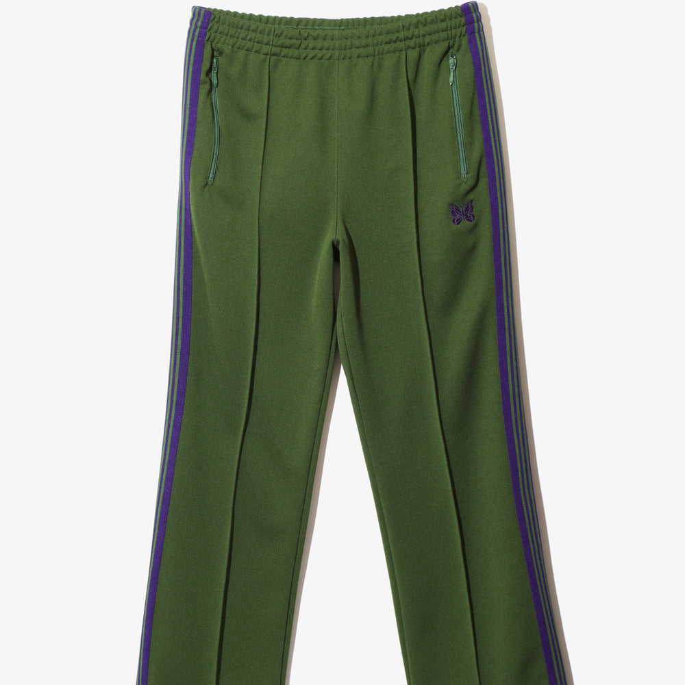 NEEDLES Poly Smooth Track Pants In Green - CNTRBND