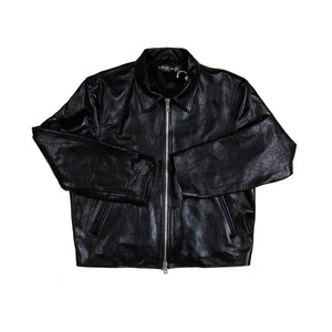 
                
                    Load image into Gallery viewer, Our Legacy Mini Leather Jacket In Black - CNTRBND
                
            