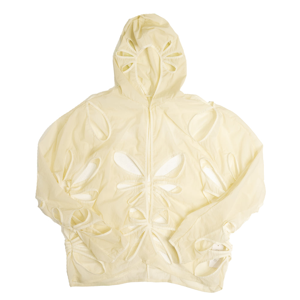 PAF 5.0+ Left Technical Cut Out Jacket In Ivory - CNTRBND