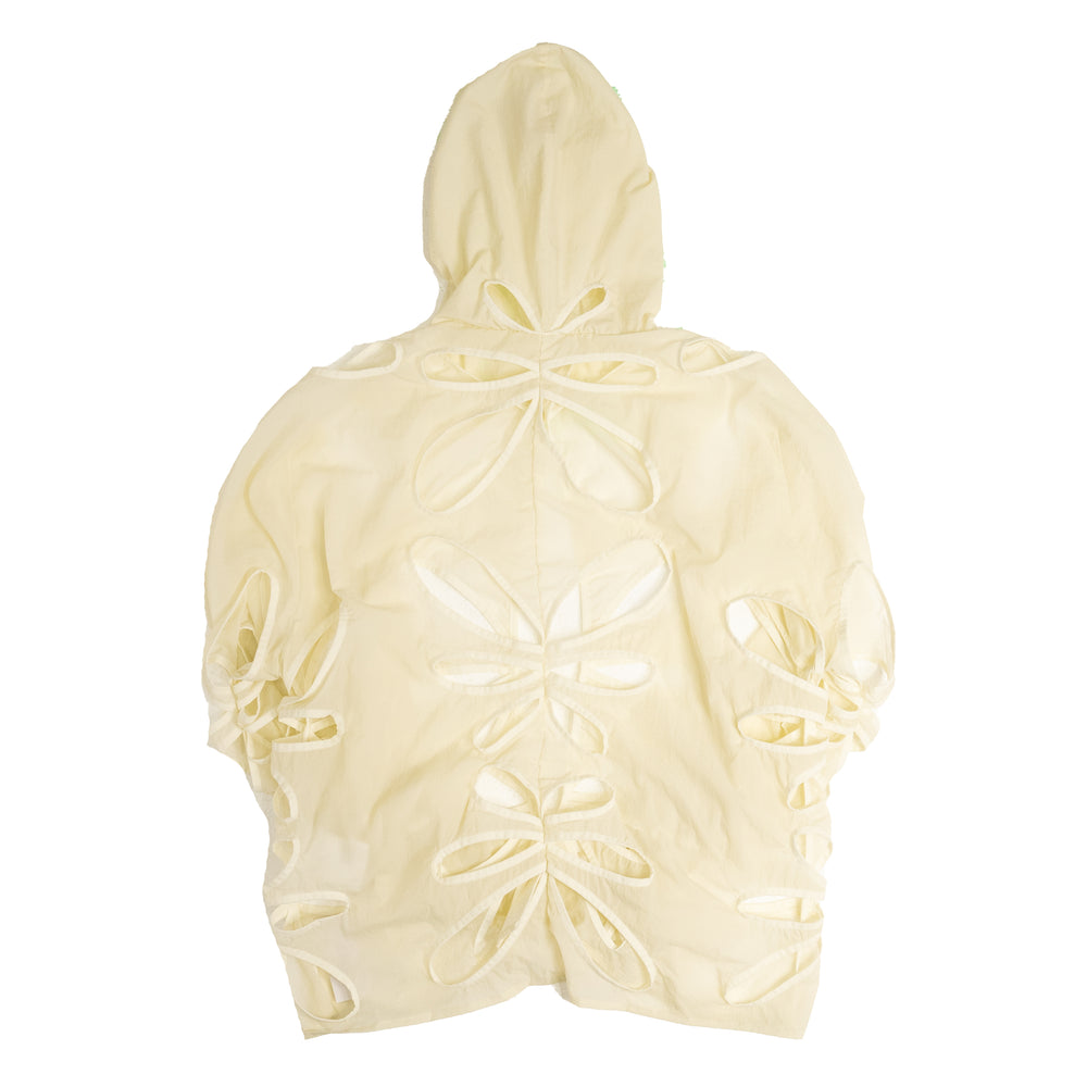 PAF 5.0+ Left Technical Cut Out Jacket In Ivory - CNTRBND