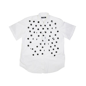 
                
                    Load image into Gallery viewer, Raf Simons Polka Dot S/S Shirt In White - CNTRBND
                
            