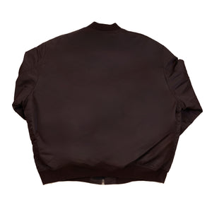 
                
                    Load image into Gallery viewer, Raf Simons Classic Patch Bomber In Dark Brown - CNTRBND
                
            