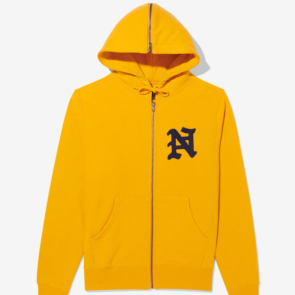 Noah Split Hoodie In Golden Orange - CNTRBND