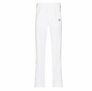 
                
                    Load image into Gallery viewer, Casablanca Printed Tricot Track Pants In White - CNTRBND
                
            