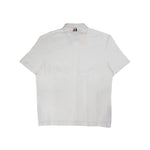 Thom Browne Cotton Tweed S/S Shirt In White - CNTRBND