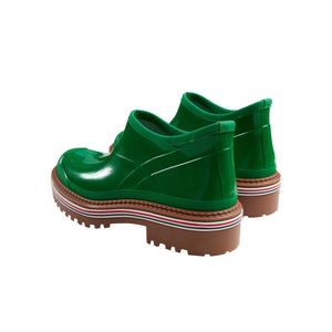 Thom Browne Molded Rubber Garden Boots In Green - CNTRBND