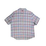 Thom Browne Micro Gingham Shirt Jacket In Multi - CNTRBND