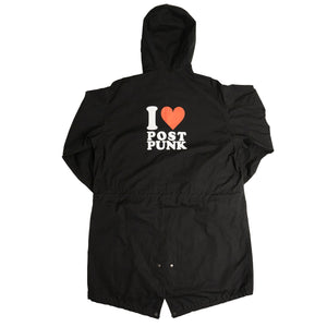 
                
                    Load image into Gallery viewer, UNDERCOVER I Heart Post Punk Coat In Black - CNTRBND
                
            