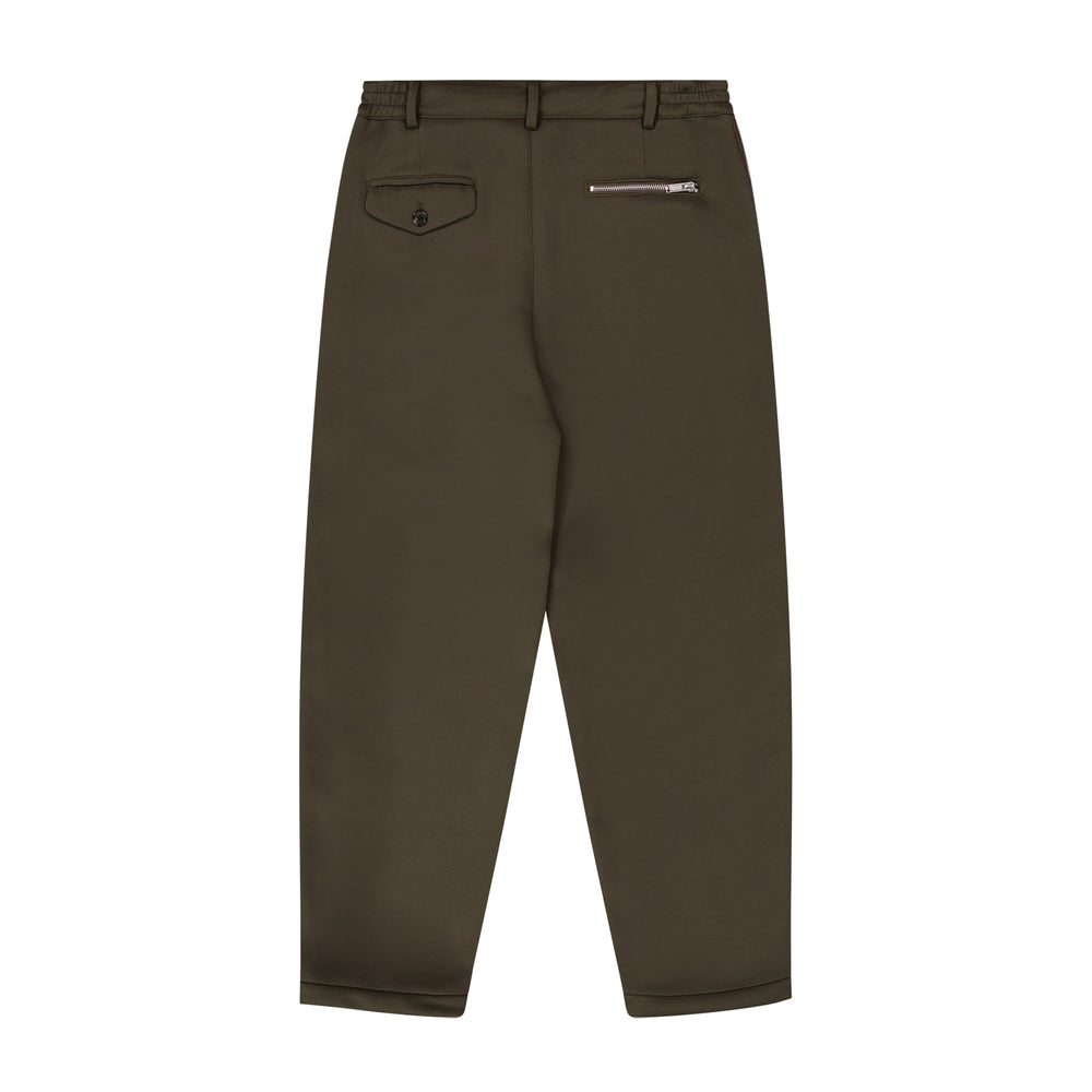 UNDERCOVER Side Zip Trousers In Khaki - CNTRBND