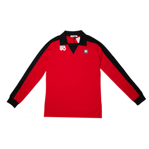 
                
                    Load image into Gallery viewer, Wales Bonner Home Jersey Shirt In Red - CNTRBND
                
            
