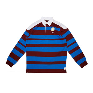 Wales Bonner City Polo In Blue - CNTRBND