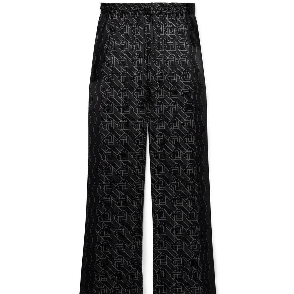 
                
                    Load image into Gallery viewer, Casablanca Heart Monogram PJ Trousers In Black - CNTRBND
                
            