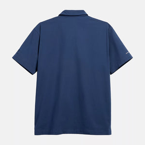 Rich Paul x New Balance Camp Collar Shirt In Navy - CNTRBND
