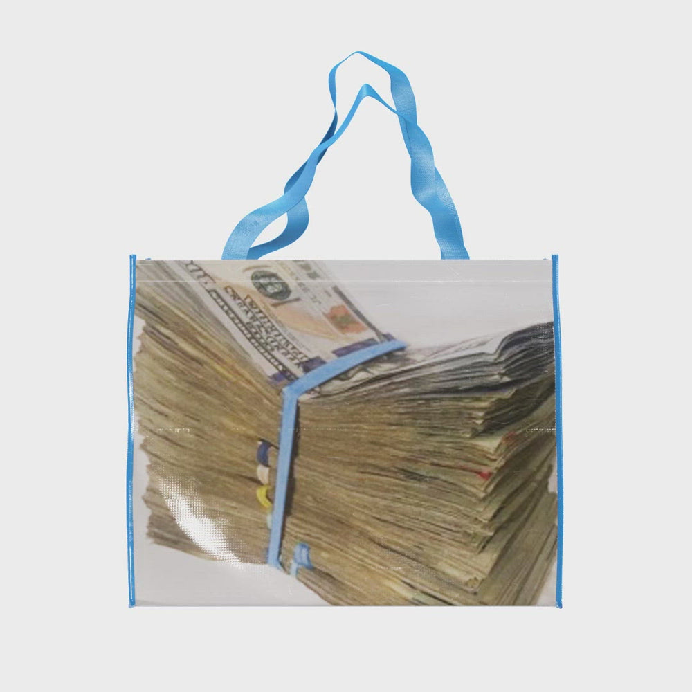 
                
                    Load and play video in Gallery viewer, CNTRBND x XYLK &amp;quot;Money Grocery Bag&amp;quot; In Blue
                
            
