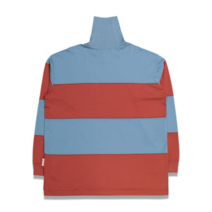 
                
                    Load image into Gallery viewer, MARNI Stripe Turtle Neck In Blue/Clay - CNTRBND
                
            