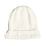 Abc.123. Cable Knit Beanie In White - CNTRBND