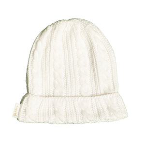 
                
                    Load image into Gallery viewer, Abc.123. Cable Knit Beanie In White - CNTRBND
                
            