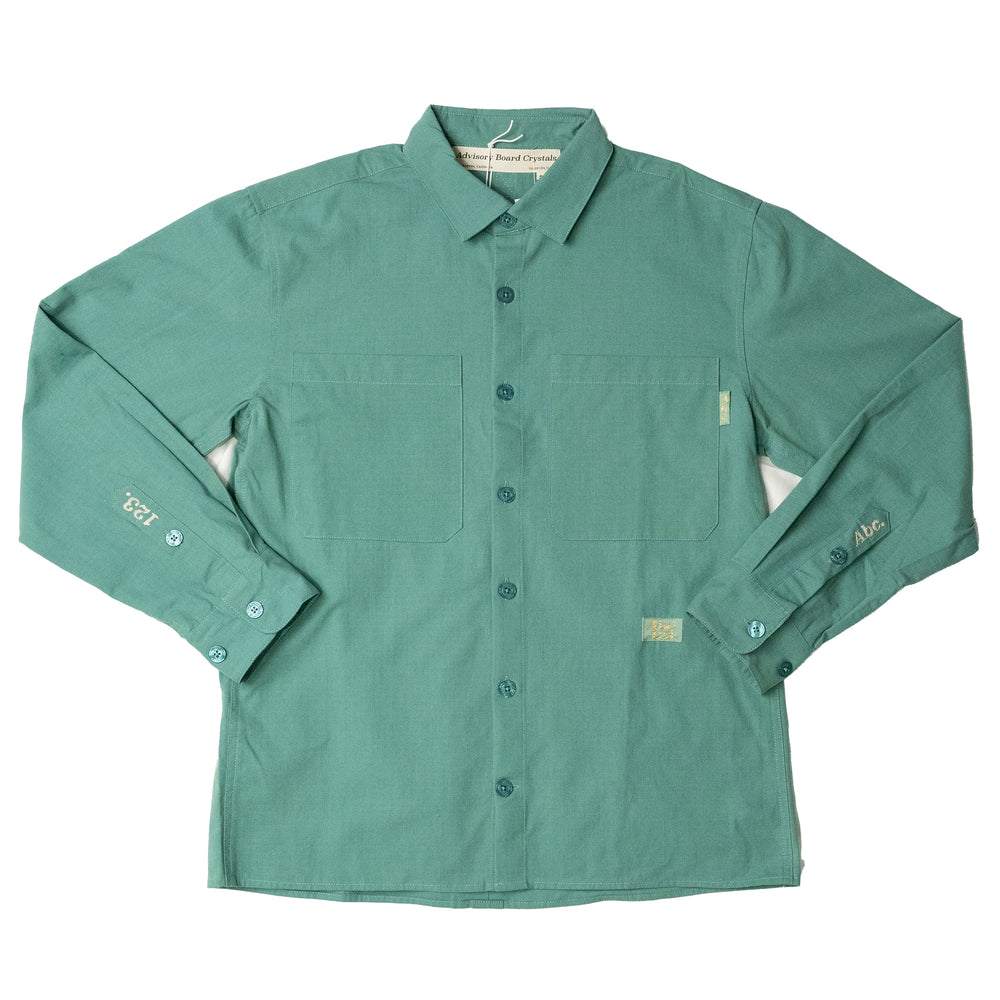 
                
                    Load image into Gallery viewer, Abc. 123. Studio Work Shirt In Apatite - CNTRBND
                
            