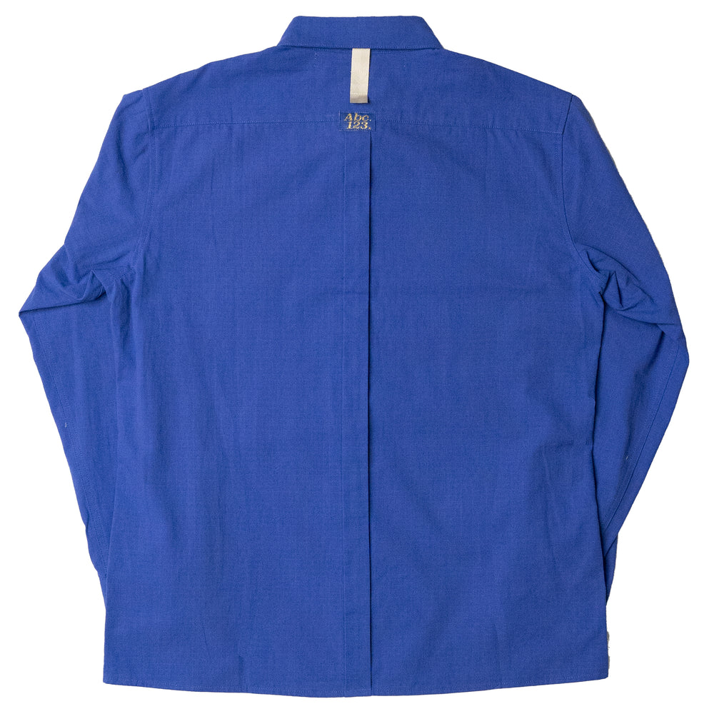 
                
                    Load image into Gallery viewer, Abc. 123. Studio Work Shirt In Sapphire - CNTRBND
                
            