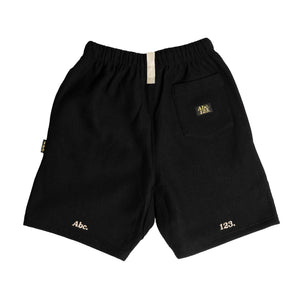 
                
                    Load image into Gallery viewer, Abc. 123. Sweatshorts In Anthracite Black - CNTRBND
                
            