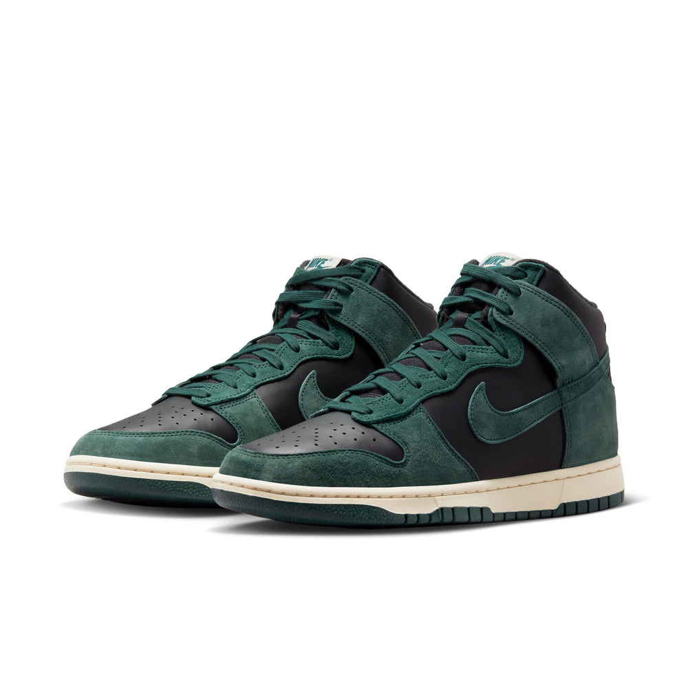 
                
                    Load image into Gallery viewer, Nike Dunk High Retro Premium In Black/Faded Spruce - CNTRBND
                
            