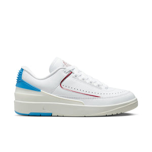 Wmns Air Jordan 2 Retro Low In White/Gym Red - CNTRBND