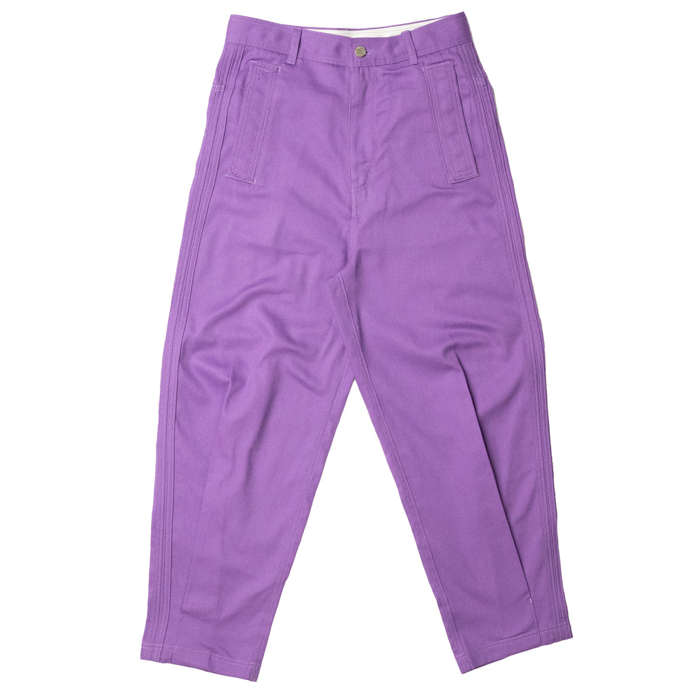 Ader Error Lorde Pants In Purple - CNTRBND