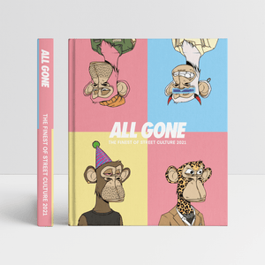 ALL GONE Book 2021-"PLANET OF THE (BORED) APES" Cover - CNTRBND