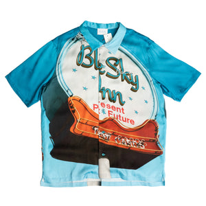 
                
                    Load image into Gallery viewer, Blue Sky Inn Crystal Ball S/S Shirt In Blue - CNTRBND
                
            