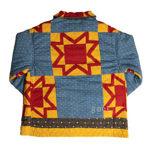 
                
                    Load image into Gallery viewer, BODE Blazing Star Quilt Jacket In Multi - CNTRBND
                
            