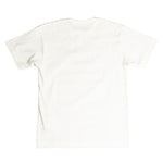 COMME DES GARCONS PLAY Blue Heart T-Shirt In White - CNTRBND