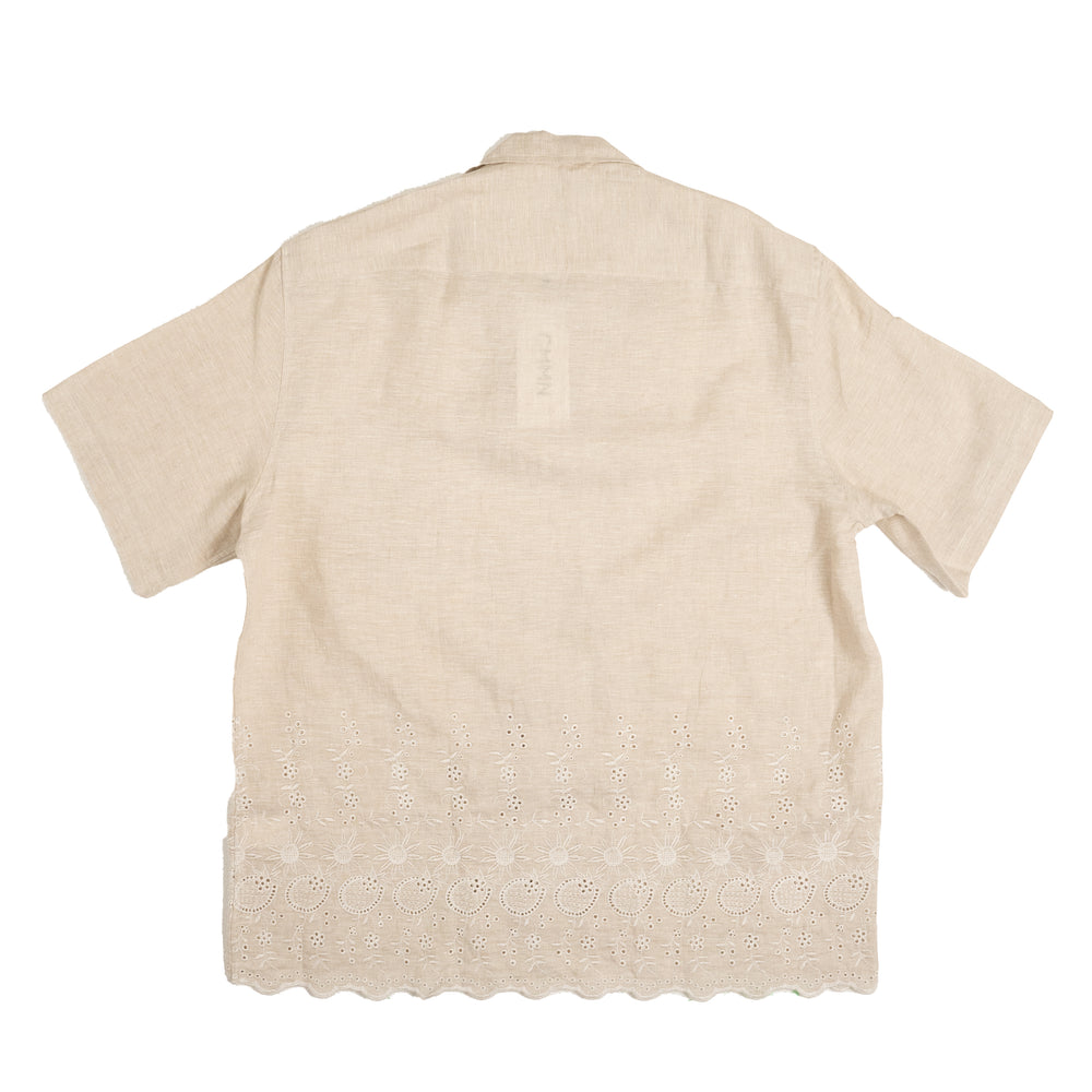 CMMN SWDN Ture Embroidered Shirt In White - CNTRBND