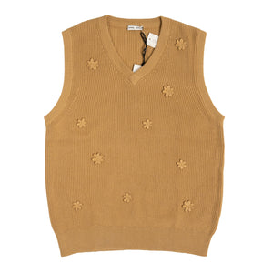CMMN SWDN Dharma Floral Vest In Beige - CNTRBND