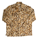 CMMN SWDN Arlo Printed Shirt In Brown - CNTRBND