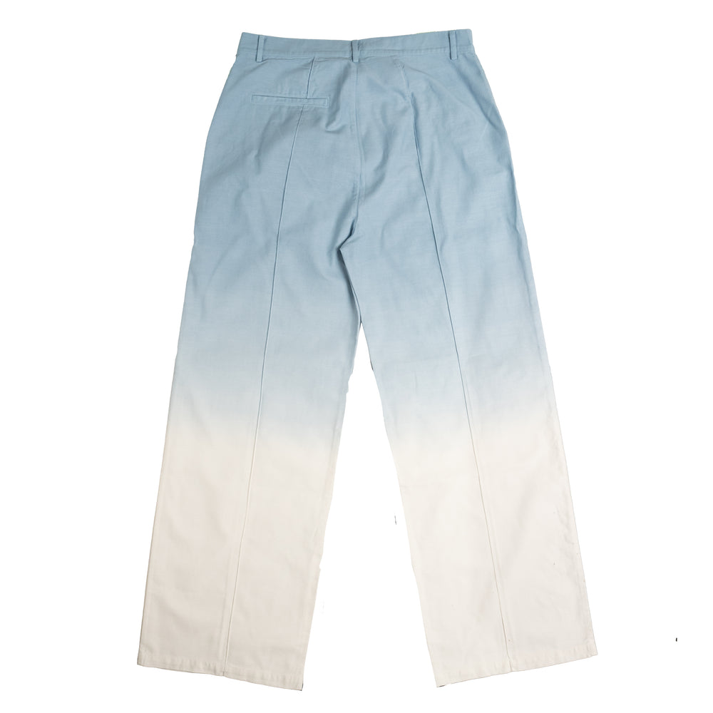 
                
                    Load image into Gallery viewer, C&amp;#39;est Bon Gradient Trousers In Blue/Cream - CNTRBND
                
            