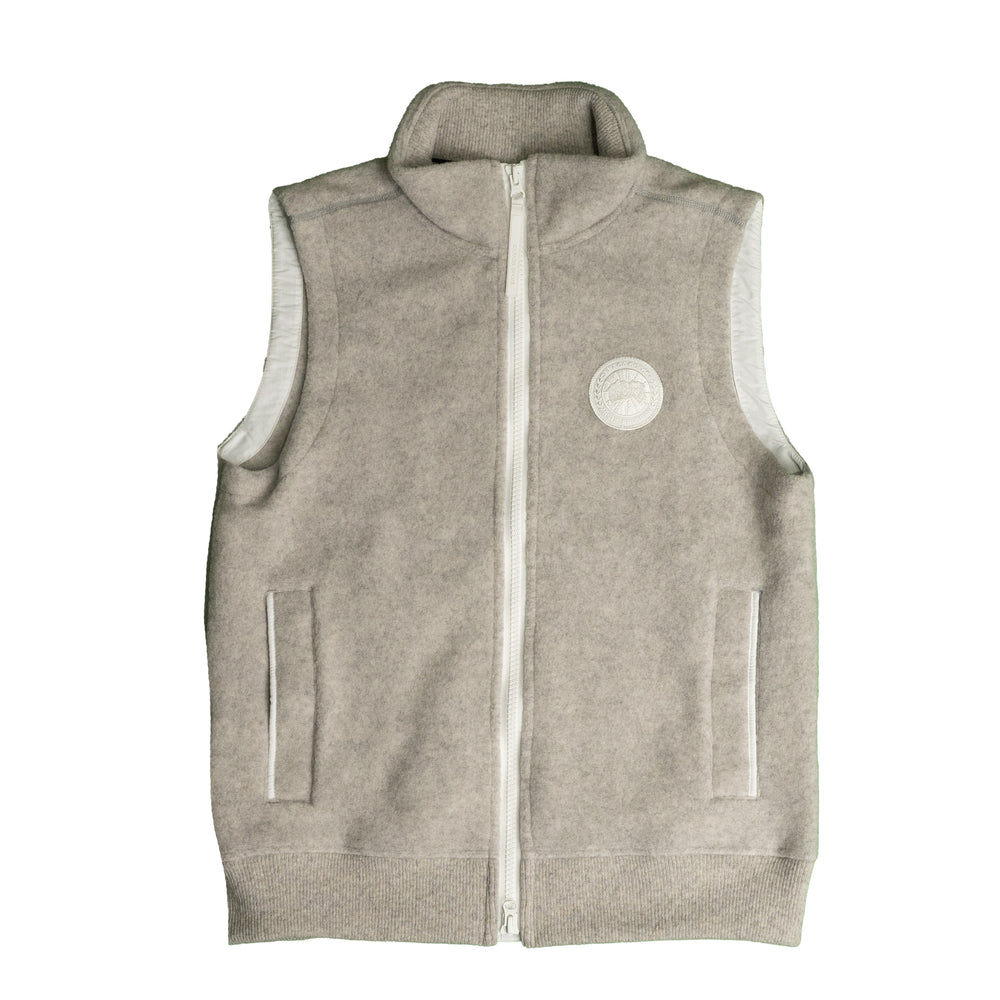 
                
                    Load image into Gallery viewer, Canada Goose HUMANATURE Mersey Fleece Vest In Grey - CNTRBND
                
            