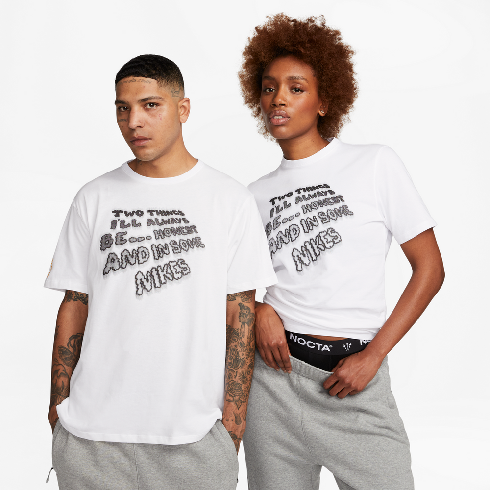 
                
                    Load image into Gallery viewer, Nike NOCTA Print T-Shirt In White - CNTRBND
                
            
