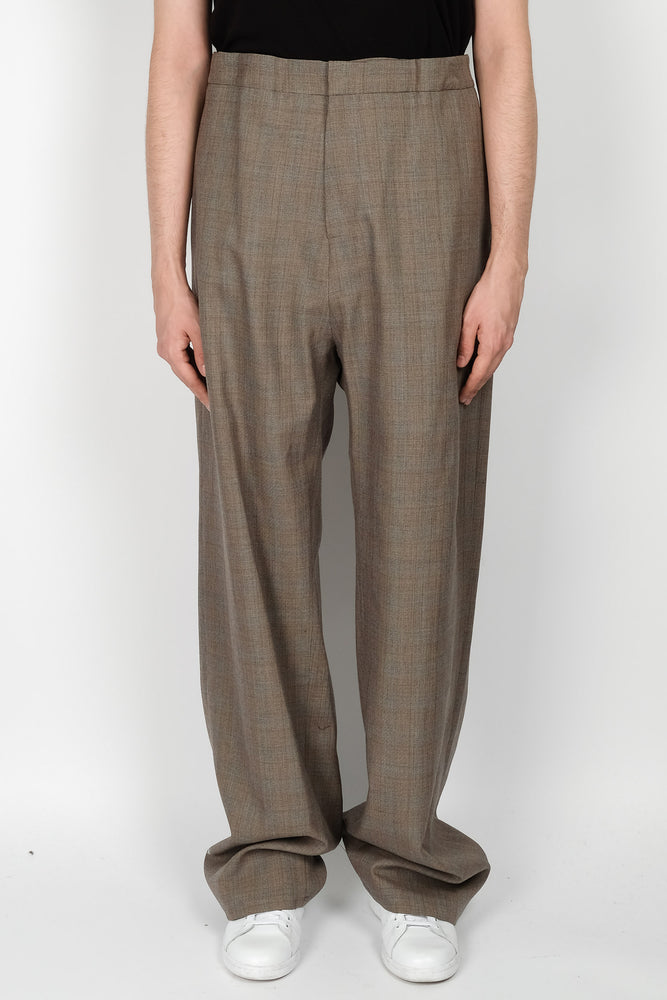 Raf Simons Elastic Wide Pant In Grey - CNTRBND