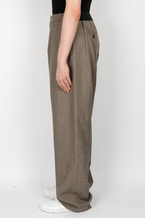 Raf Simons Elastic Wide Pant In Grey - CNTRBND