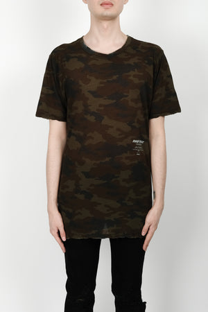 
                
                    Load image into Gallery viewer, UNRAVEL Tour Skate Tee In Camo - CNTRBND
                
            