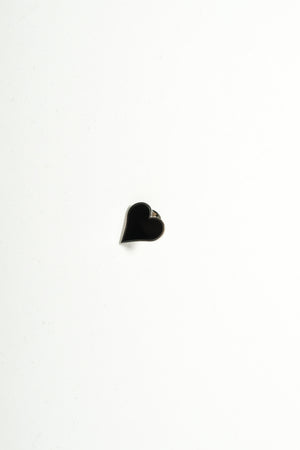 
                
                    Load image into Gallery viewer, Luke Vicious Black Heart Pin - CNTRBND
                
            