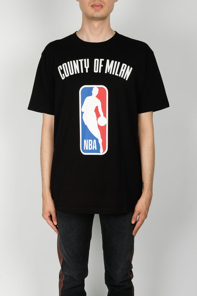 
                
                    Load image into Gallery viewer, Marcelo Burlon NBA T-Shirt In Black - CNTRBND
                
            