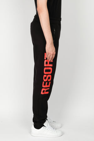 Resort Corps Goon Easy Trousers In Black - CNTRBND