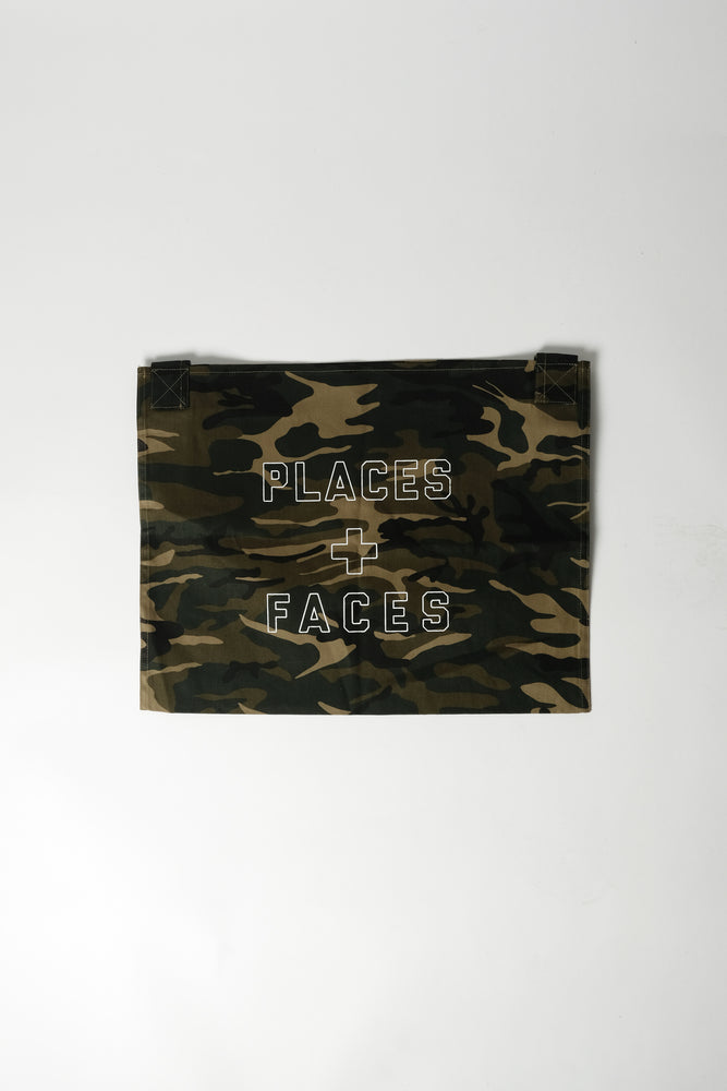 Places+Faces Tote Bag In Camo - CNTRBND