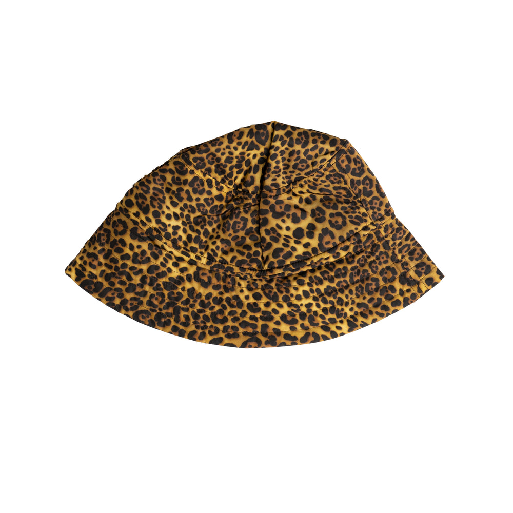DRIES VAN NOTEN Gilly Leopard Bucket In Yellow - CNTRBND